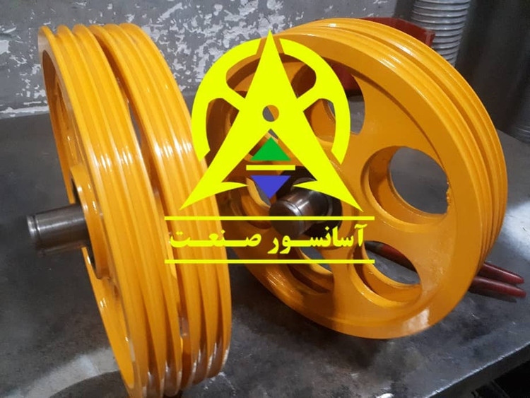 فلکه هرزگرد هملیفت سر جک قطر 40 ،2 شیار ، بکسل 10