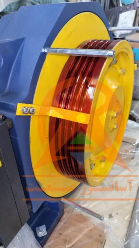 فلکه اصلی موتور آسانسور گیرلس مونو درایو