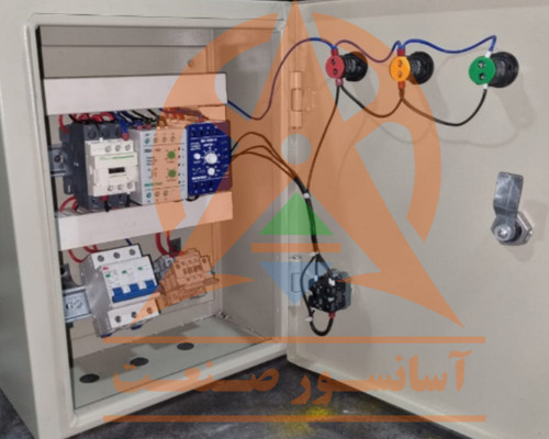 تابلو برق محافظت کامل جهت محافظت الکتروموتورهای ۲.۲ کیلووات تا ۷.۵ کیلووات
