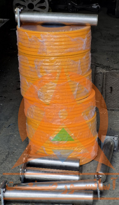 فلکه هرزگرد آسانسورهای روملس و گیرلس قطر ۴۰ ، (بلبرینگ 27×50×110 چین درجه یک) ، شفت قطر 50 ، کد 80